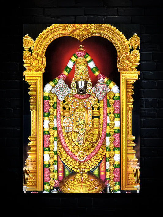 Venkateswara Balaji Metal Poster