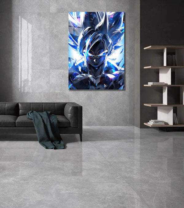 Blue Energy- HD Shining Metal Poster