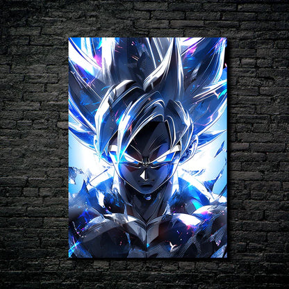 Blue Energy- HD Shining Metal Poster