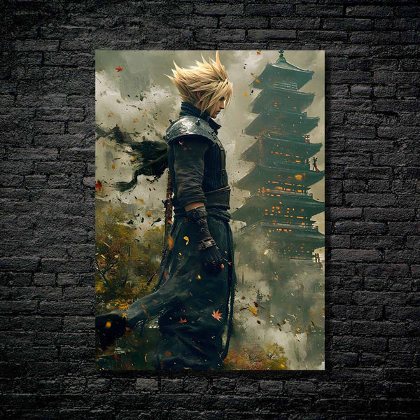 final fantasy- HD Shining Metal Poster