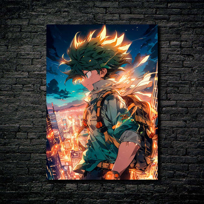 Midoriya Izuku-Deku de My Hero Academia-ArtWork 