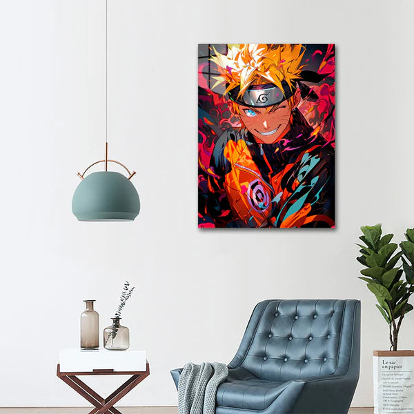 sonriendo naruto-obra de arte 