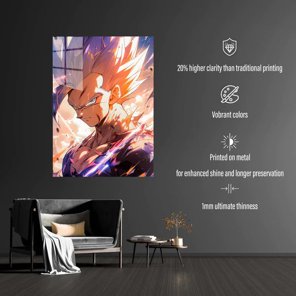 Gohan- HD Shining Metal Poster