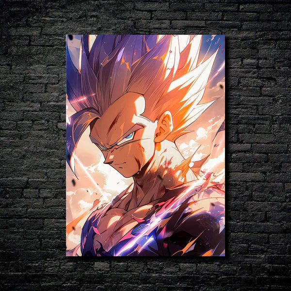 Gohan- HD Shining Metal Poster